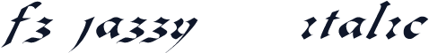FZ JAZZY 33 ITALIC