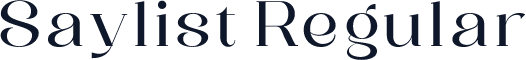 Saylist Regular