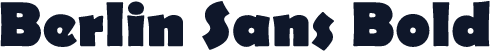 Berlin Sans Bold