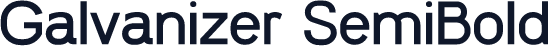 Galvanizer SemiBold