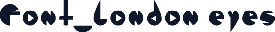 Font_london eyes