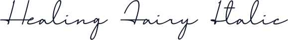 Healing Fairy Italic