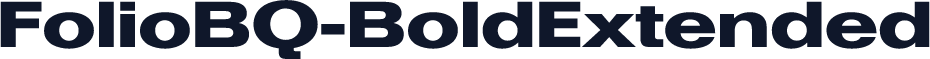 FolioBQ-BoldExtended