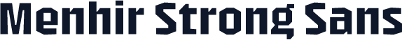 Menhir Strong Sans