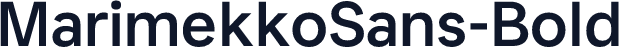 MarimekkoSans-Bold