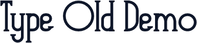 Type Old Demo