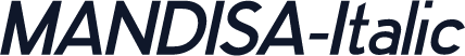MANDISA-Italic