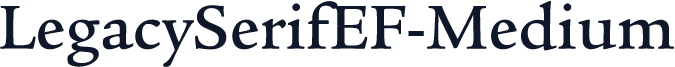 LegacySerifEF-Medium