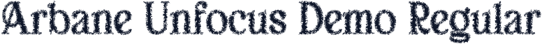 Arbane Unfocus Demo Regular