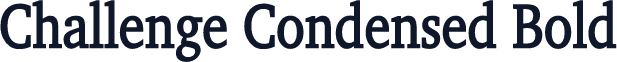 Challenge Condensed Bold