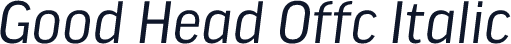 Good Head Offc Italic