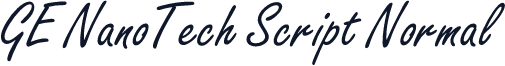 GE NanoTech Script Normal