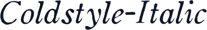Coldstyle-Italic