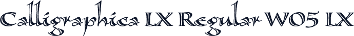 Calligraphica LX Regular W05 LX