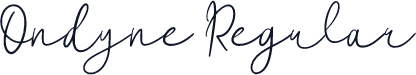 Ondyne Regular