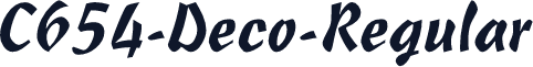 C654-Deco-Regular