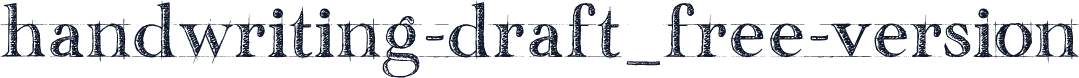 handwriting-draft_free-version