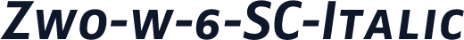 Zwo-w-6-SC-Italic