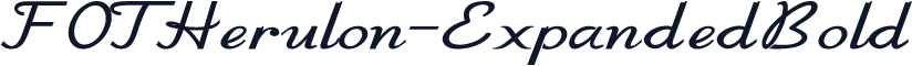 FOTHerulon-ExpandedBold