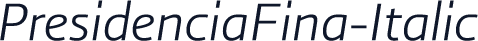 PresidenciaFina-Italic