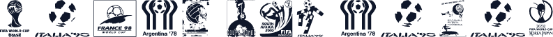 World Cup logos
