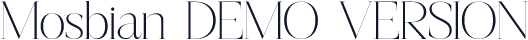 Mosbian DEMO VERSION