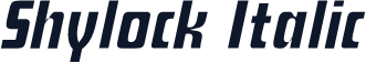 Shylock Italic