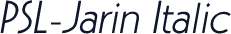 PSL-Jarin Italic