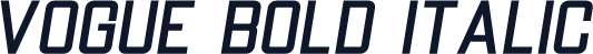 Vogue Bold Italic