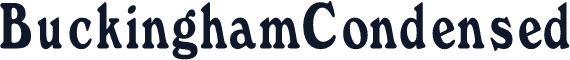 BuckinghamCondensed