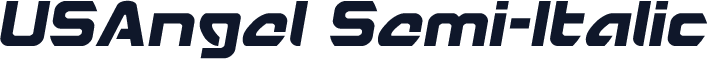 USAngel Semi-Italic