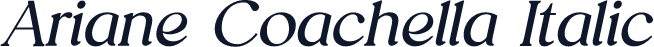 Ariane Coachella Italic