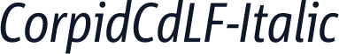 CorpidCdLF-Italic