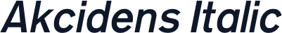 Akcidens Italic