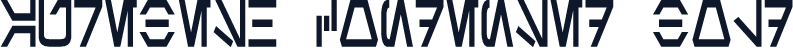 Aurebesh Condensed Bold