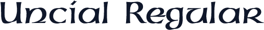 Uncial Regular