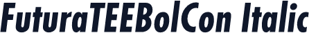FuturaTEEBolCon Italic