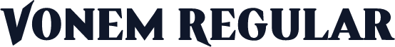 Vonem Regular