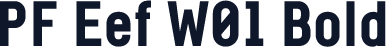 PF Eef W01 Bold