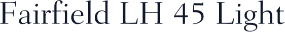 Fairfield LH 45 Light