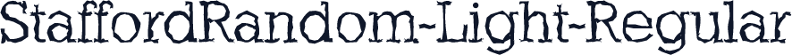 StaffordRandom-Light-Regular