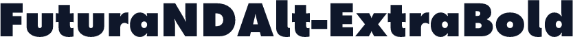 ☞FuturaNDAlt-ExtraBold