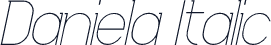 Daniela Italic