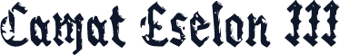 Camat Eselon III