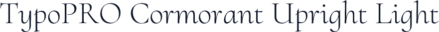 TypoPRO Cormorant Upright Light