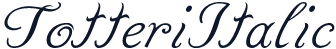 TotteriItalic