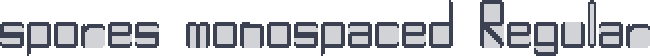 spores monospaced Regular