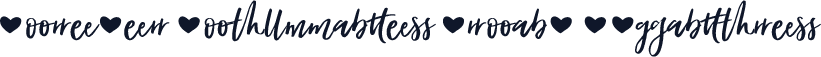 Forever Soulmates Broad Ligatures