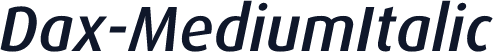 Dax-MediumItalic