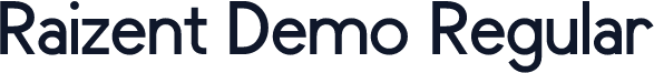 Raizent Demo Regular